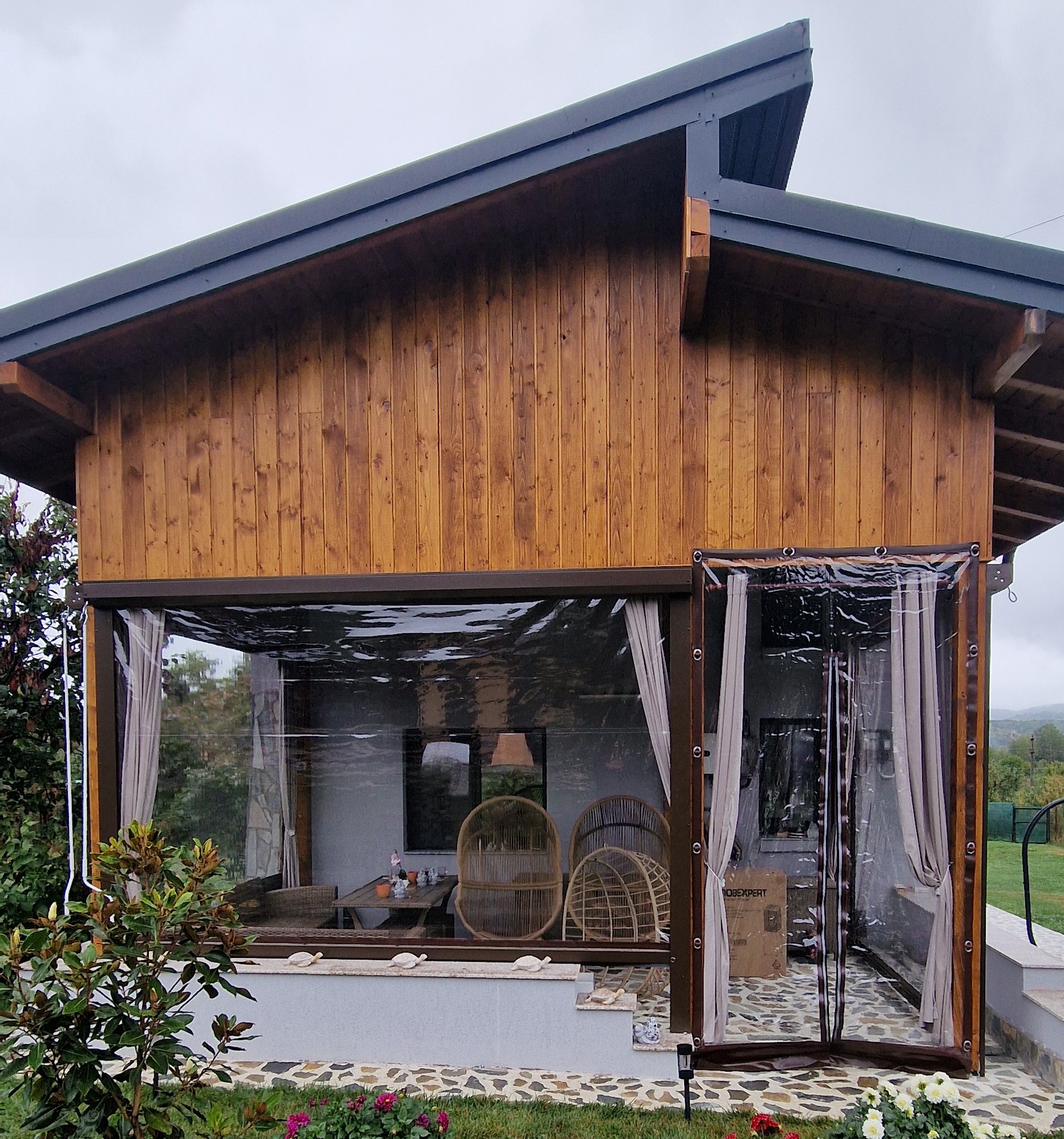 Rulou Transparent Casetat